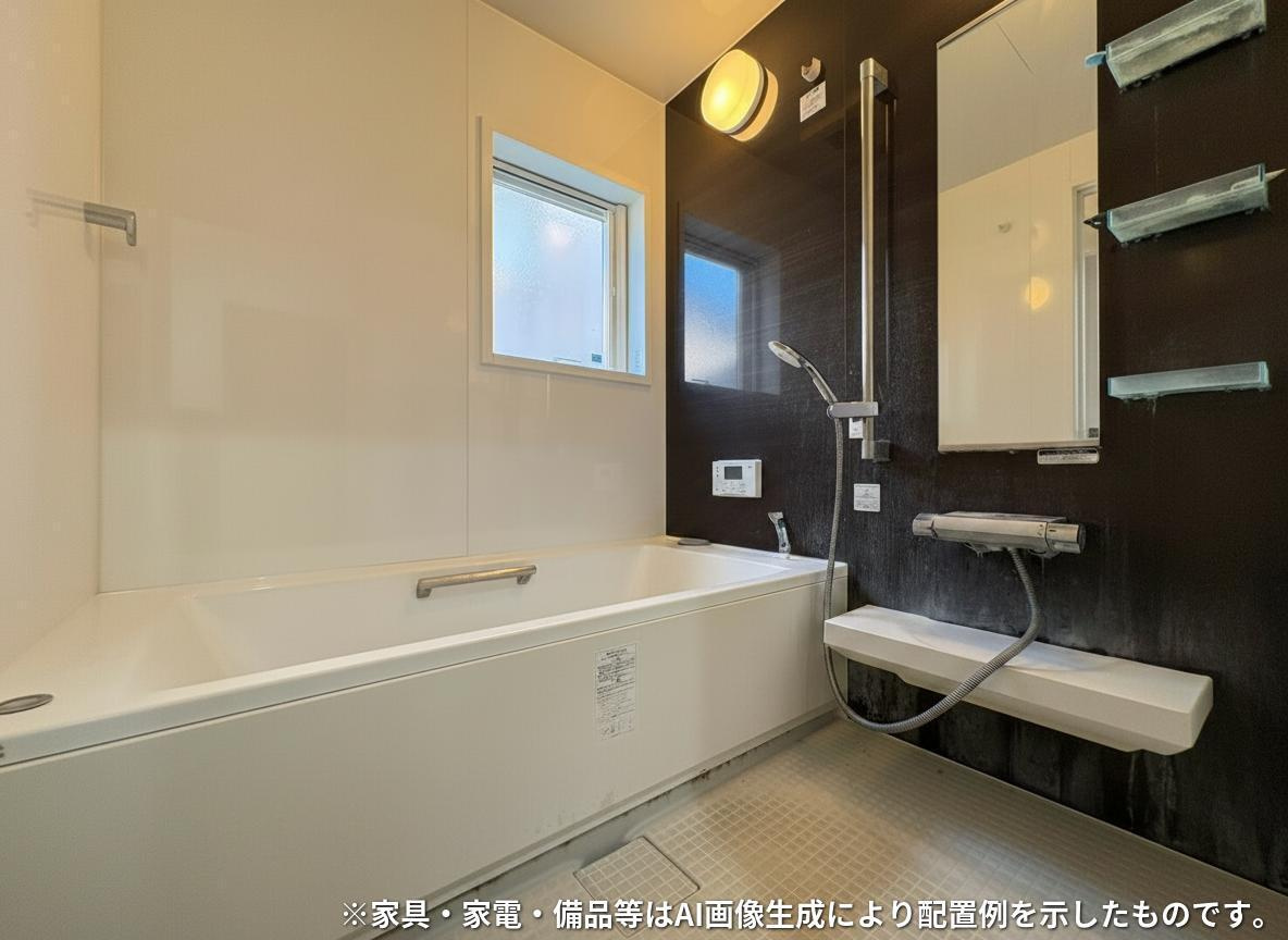栃木市薗部町　中古戸建の浴室