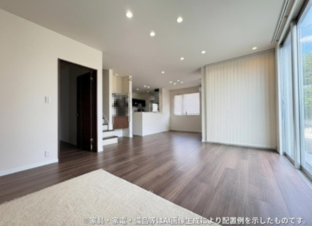 栃木市薗部町　中古戸建の居間・リビング