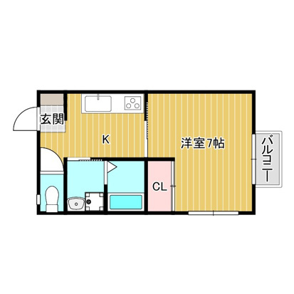 ロワールハイツⅡの間取り