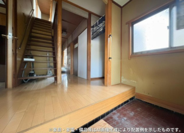 栃木市薗部町　中古戸建の玄関