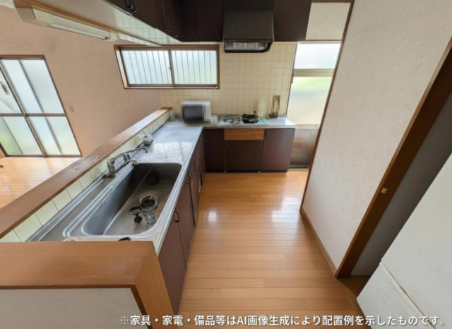 栃木市薗部町　中古戸建のキッチン