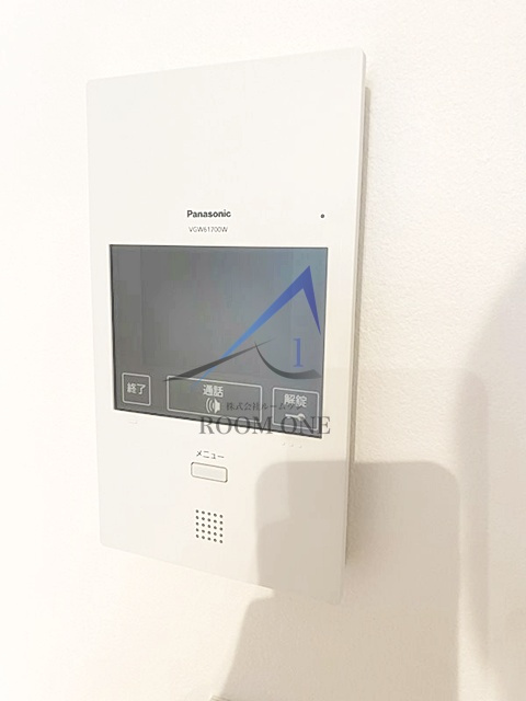 ソル　レヴァンテのセキュリティ|モニター付きインターホンです。