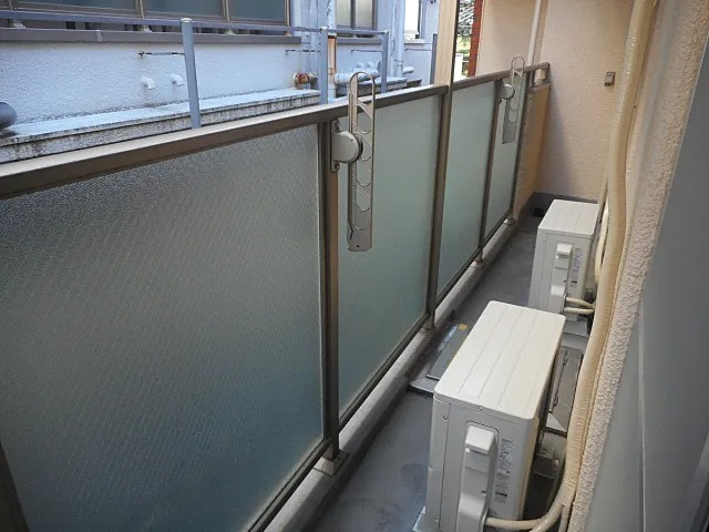 グレイスハイツ六甲のバルコニー