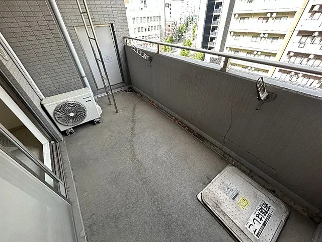 KAISEI新神戸のバルコニー