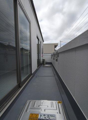 神戸市灘区篠原本町４丁目の賃貸マンションのバルコニー