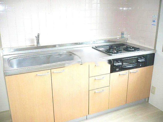 神戸市東灘区甲南町３丁目の賃貸マンションのキッチン