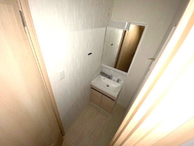 神戸市東灘区御影塚町１丁目の賃貸マンションの独立洗面台