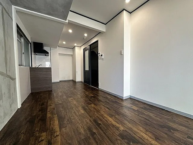 神戸市中央区花隈町の賃貸マンションの居間・リビング