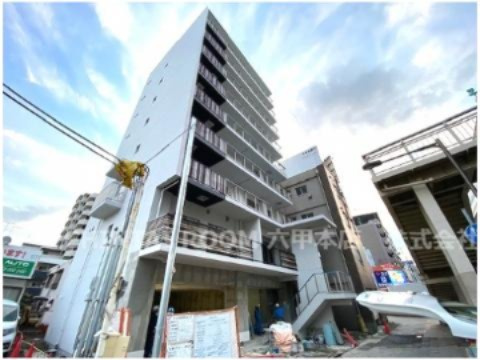神戸市東灘区御影塚町１丁目の賃貸マンションの外観
