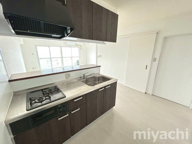 徳島市北矢三町３丁目の賃貸マンションのキッチン