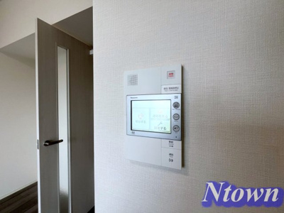 【セキュリティ】 | MAXIV名古屋上前津 | モニター付きです。