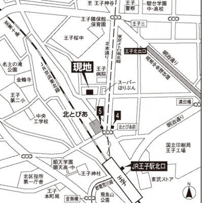 【地図】 | プリマベーラ王子