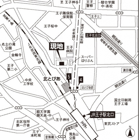 【地図】 | プリマベーラ王子