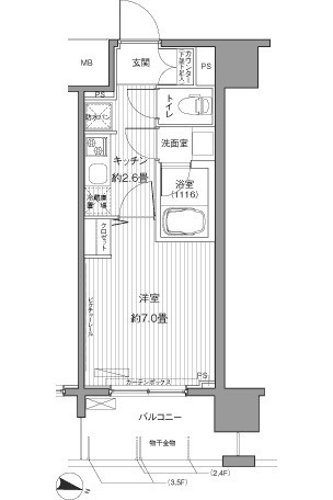 【間取り】 | センテニアル王子神谷