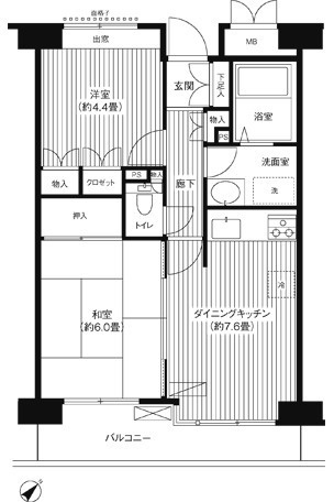 【間取り】 | ステラメゾン武蔵小山