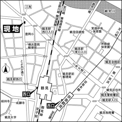 【地図】 | シティコア鶴見