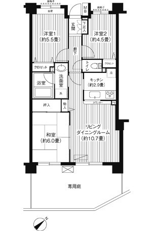 【間取り】 | ＫＳ桜川