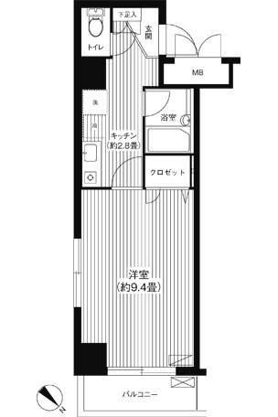 【間取り】 | コスモリード日暮里レジデンス