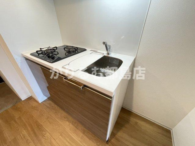 ワールドアイ都島駅前のキッチン