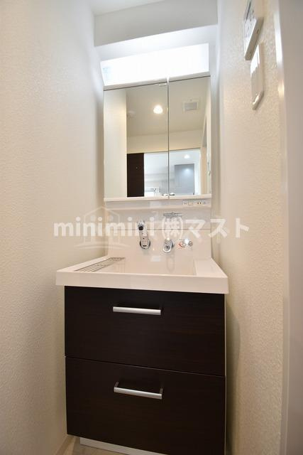 大阪市西区立売堀３丁目の賃貸マンションの洗面所