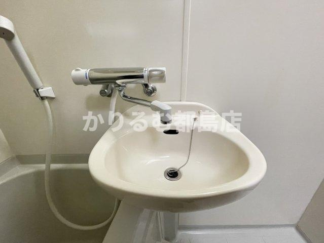 ビオス京橋の洗面所