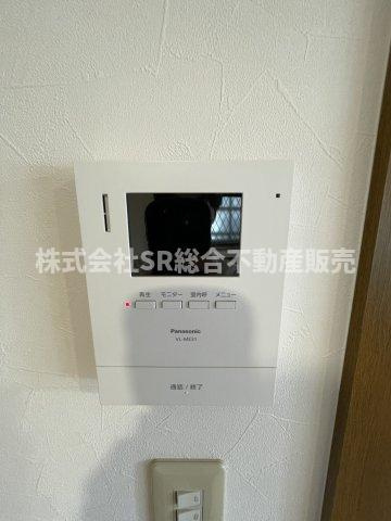 南上小阪中古戸建のセキュリティ|モニター付きインターホンなのでセキュリティも安心です！