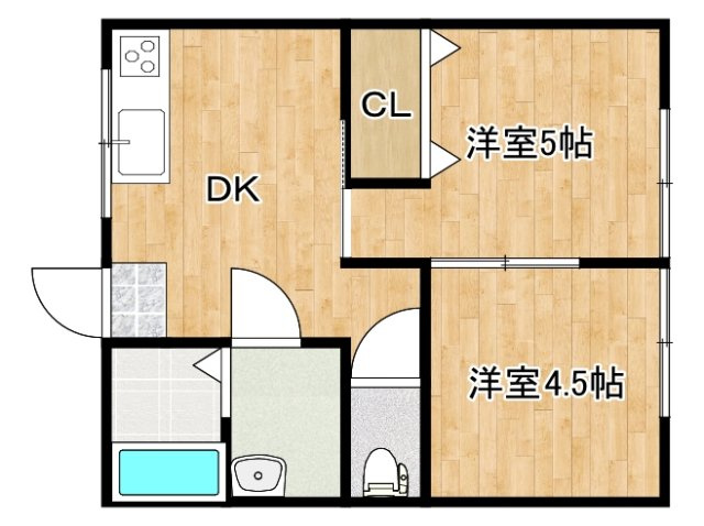 【間取り】 | 杉並ハイツ