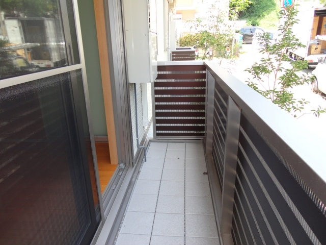 メゾン梨川Ⅲのバルコニー