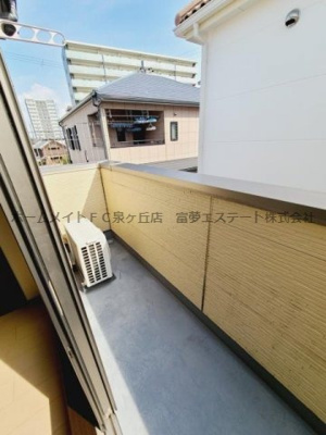 【バルコニー】 | モンサント田中町 | ※イメージ　同物件・反転タイプの写真です