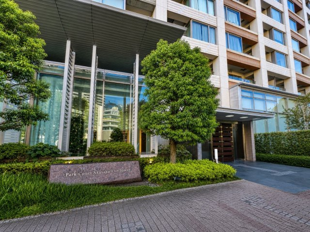 Park Court Akasaka The Towerのエントランス