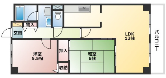 パールグレイスの間取り