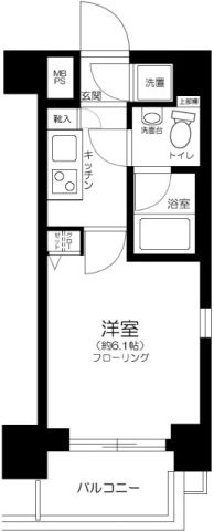 エクセリア芝大門の間取り|間取りです。
