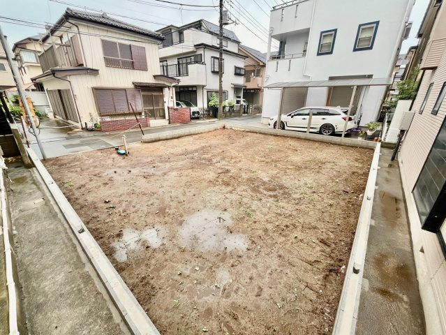 【仲介手数料無料】ふじみ野市丸山1期の外観|南西道路で日当たり抜群です！