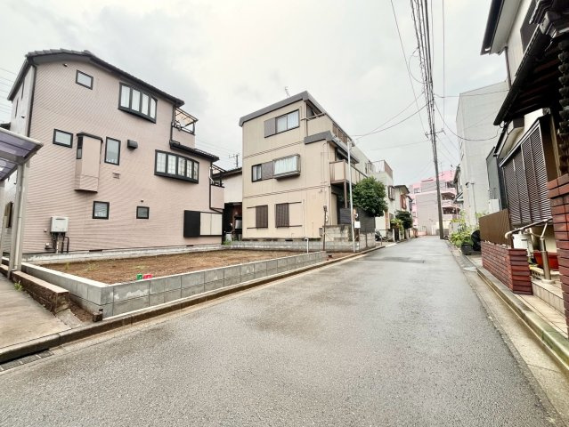 【仲介手数料無料】ふじみ野市丸山1期の前面道路含む現地写真|車通りも少なく落ち着いた環境です！
