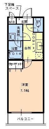 【間取り】 | フジパレス浜寺ノースV番館