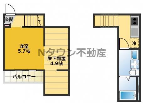 【間取り】 | Creanjyu　suzu(クレアンジュスズ) | 間取りです。