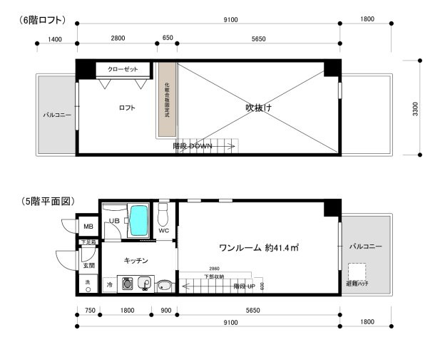 【間取り】 | ﾃﾝｸﾞｯﾄﾞ片江