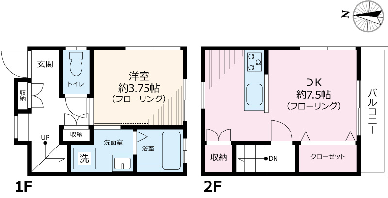 山本ハイツの間取り