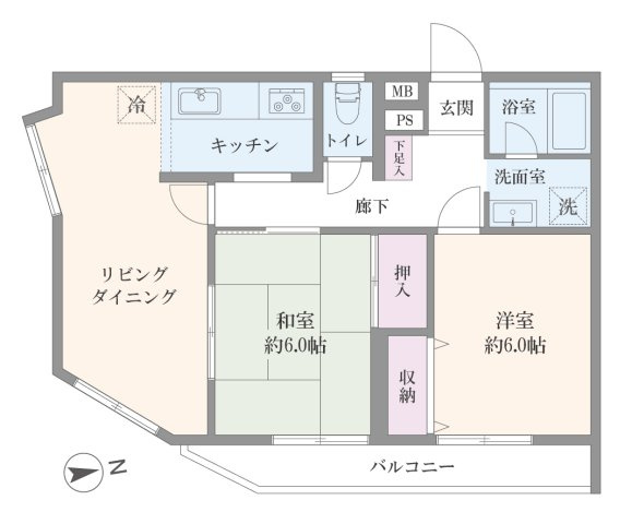 【間取り】 | ルミエール豊玉