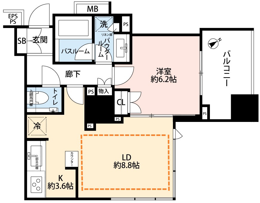 シティタワー池袋ウエストゲートの間取り