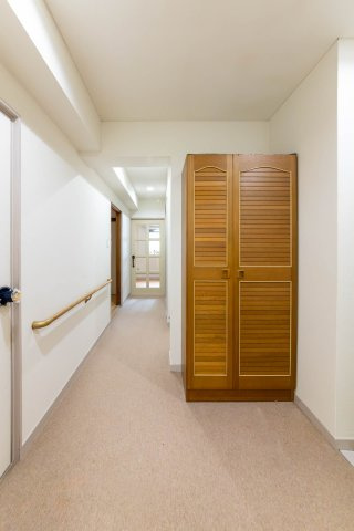 ルミエール豊玉の玄関|シンプルで使いやすい玄関です
