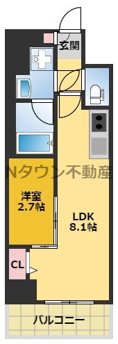 【間取り】 | ポルタニグラ大須 | 間取りです。