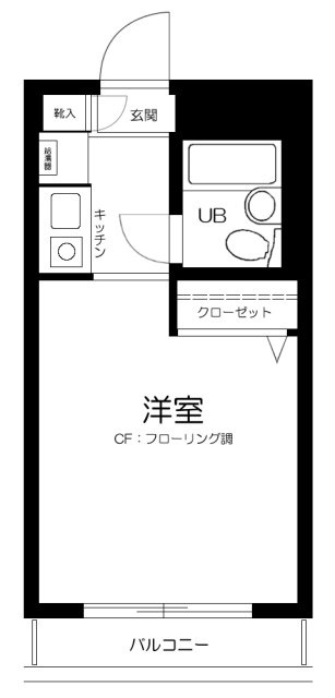 シティクレスト壱番館の間取り