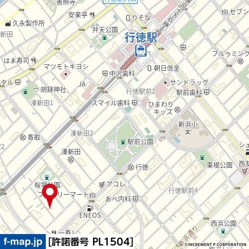 シティクレスト壱番館の地図