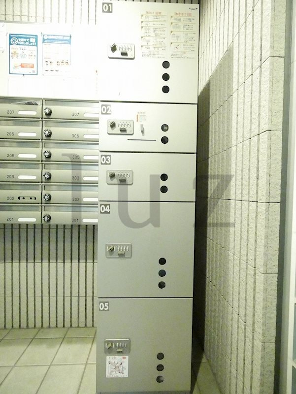 シェリールのその他共用部分|宅配ボックス完備！