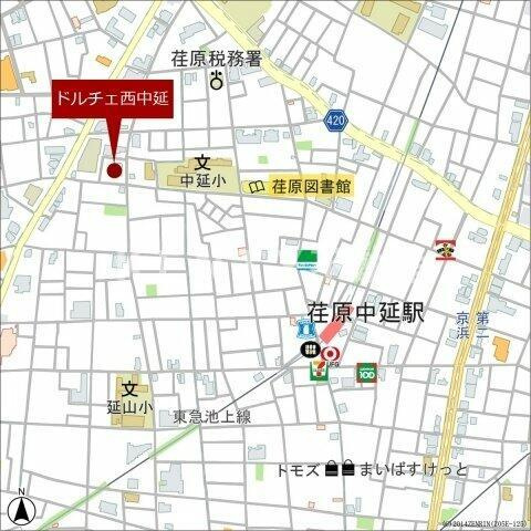 【地図】 | ソサエティ荏原中延