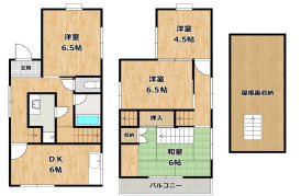 【間取り】 | 妙法寺牛ノ子戸建