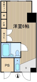 【間取り】 | 東中野アパートメンツ | 間取りです。