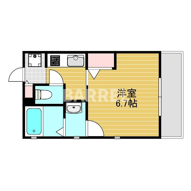 FINE SQUARE 三国の間取り