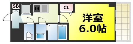 【間取り】 | ファステート大正駅前トロフィ 仲介手数料無料